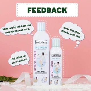 XỊT KHOÁNG EVOLUDERM 400ml -150ml