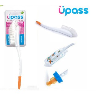 Bộ cọ rửa bình sữa, núm ti không BPA chính hãng UPASS - UP7806F