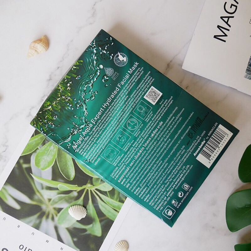 Bộ 10 miếng mặt nạ tảo biển Annabella Facial Mask dưỡng âm chống lão hóa