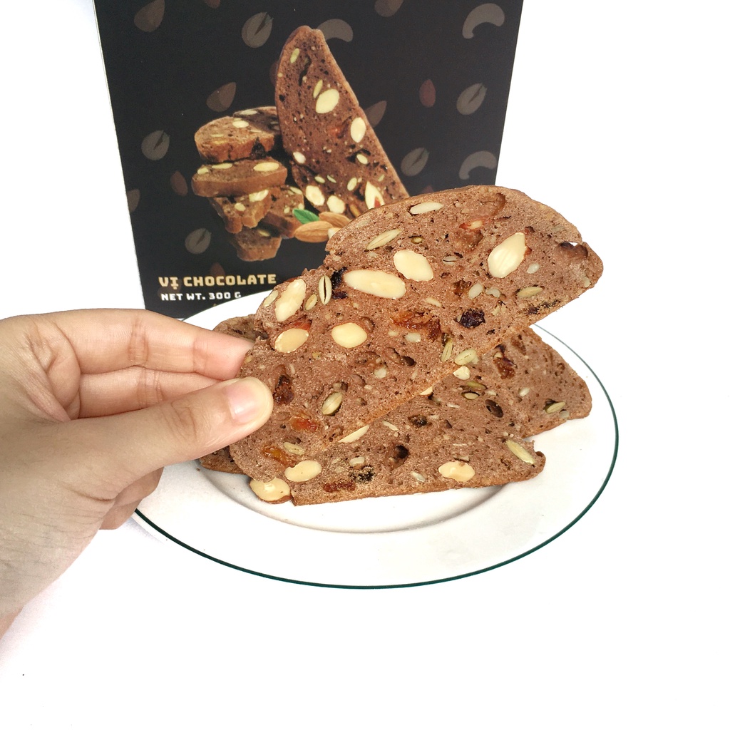 Bánh Biscotti cao cấp 3 vị - Bánh ăn kiêng không đường 2Bros - Dành cho người ăn kiêng, giảm cân, tiểu đường. | BigBuy360 - bigbuy360.vn