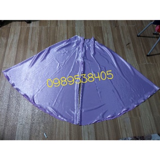 Quần váy mặc áo dài ống rộng