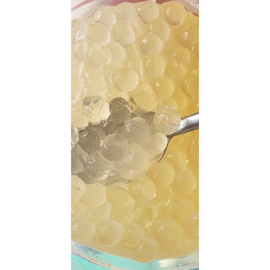 Thạch 3Q Sea Jelly giòn sật sật gói 2kg có 2 màu trắng - đen