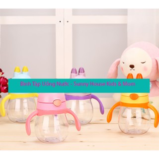 BÌNH TẬP UỐNG NƯỚC CHO BÉ TAI THỎ 200ML