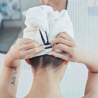 Khăn quấn đầu làm khô tóc