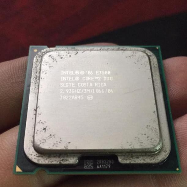 Cpu intel core 2 duo E7500 2.93Ghz socket 775