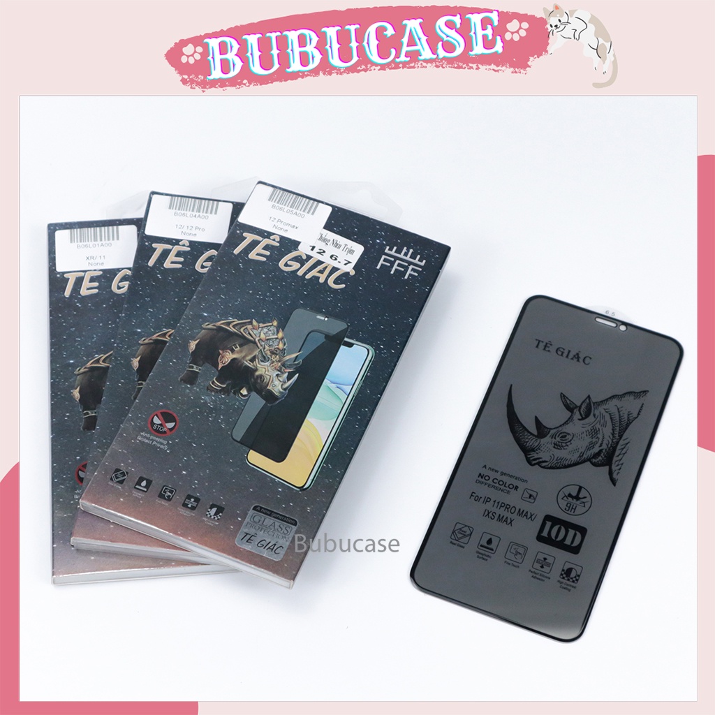Kính Cường Lực Chống Nhìn Trộm Cho iPhone Full Màn Hình -  Đã Có Cường Lực Cho iPhone 15 / 15 Plus / 15 Pro / 15 Promax
