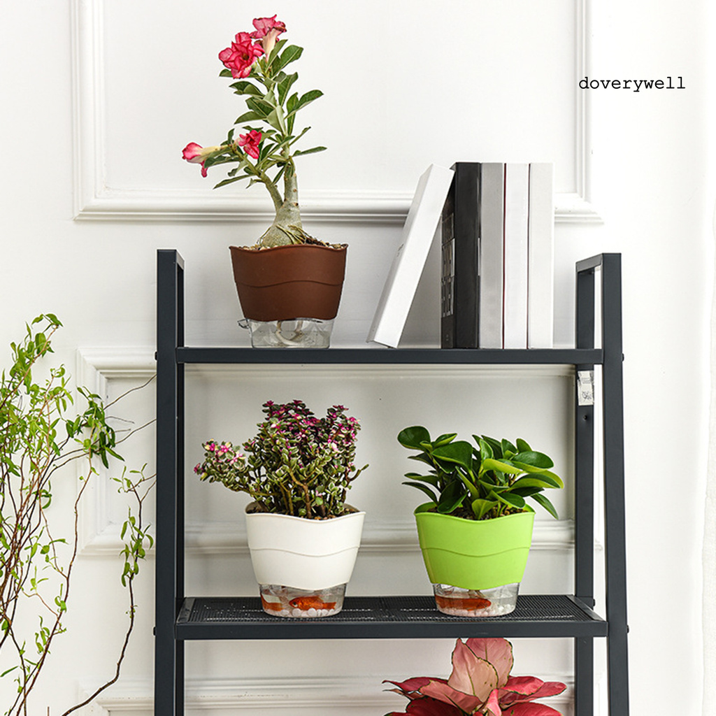 Chậu hoa bằng nhựa PP tự tưới nước có thể tháo rời tiện dụng