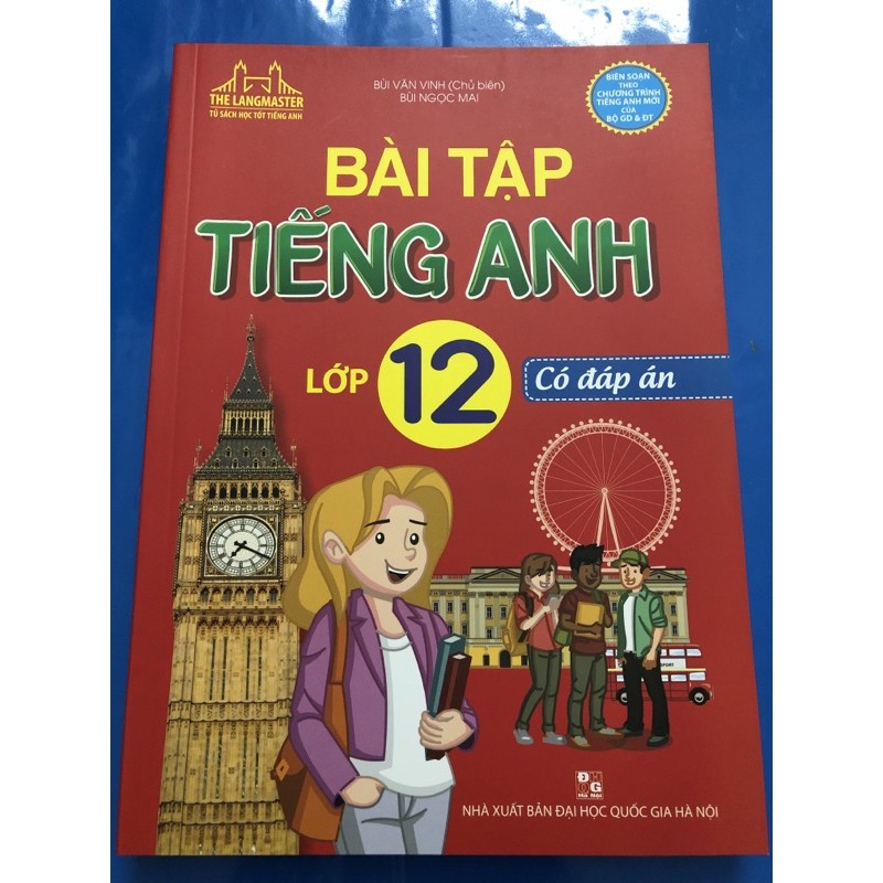 Sách - Bài tập tiếng anh lớp 12 (Có đáp án)