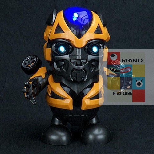 Đồ chơi robot Iron Man dance hero nhảy múa vui nhộn có nhạc và đèn cho bé