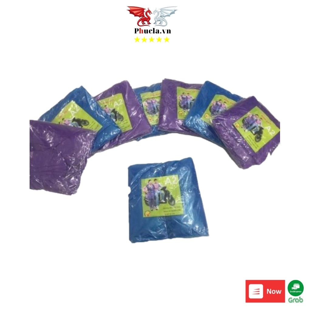 Áo mưa 1 người, Áo mưa bộ mỏng tiện lợi chống thấm tốt giá siêu rẻ