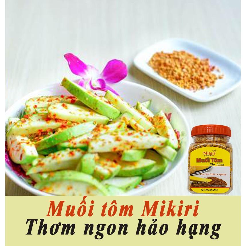 Muối Tây Ninh New - Muối Tôm 1 Hủ 80-85gr - Đảm Đang Mikiri