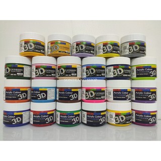 MÀU ACRYLIC 3D 100ml