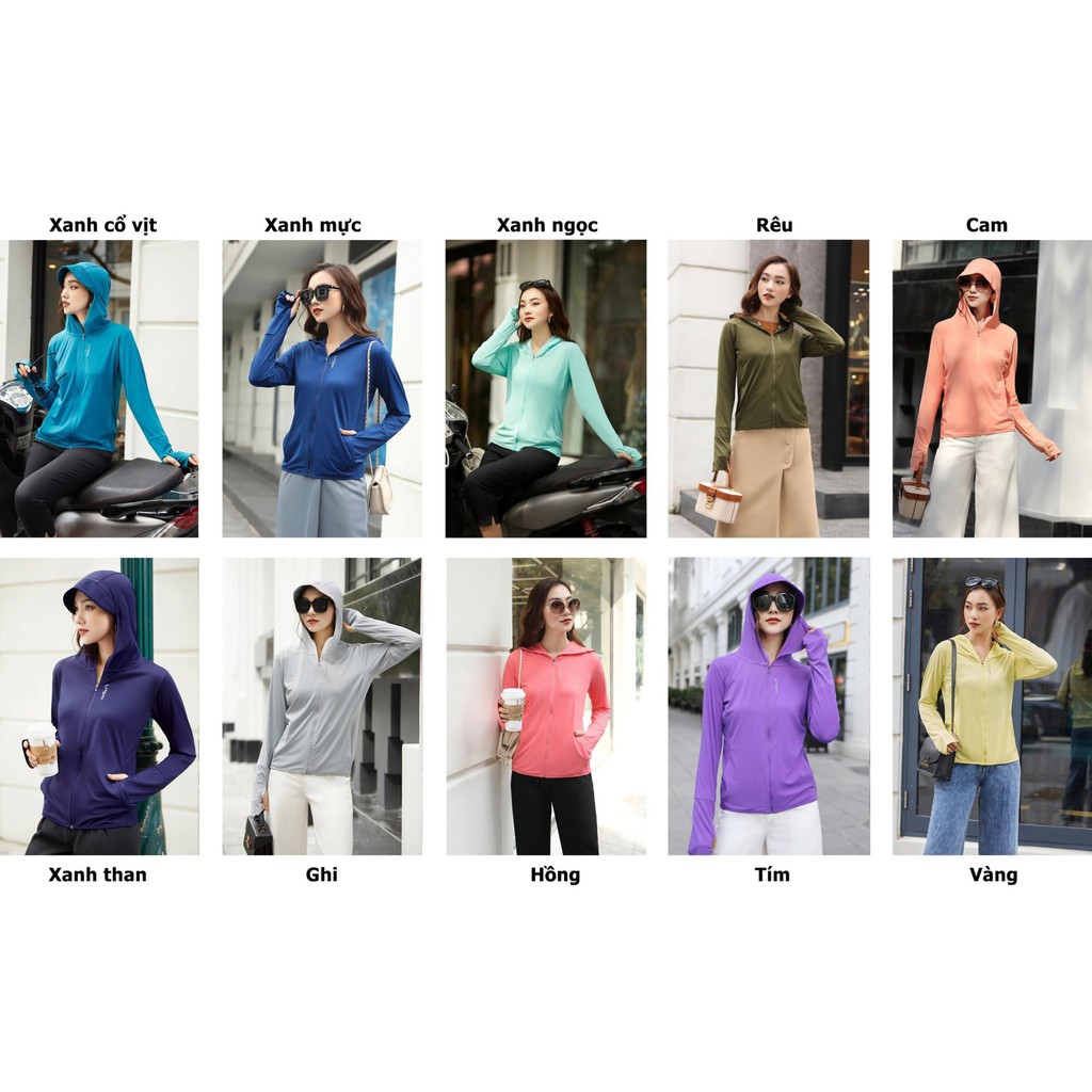❤ Áo Chống Nắng Nữ ❤ Mã 02 - Chất Vải Thun Kim Cương, SPF 50+ Chống Nắng Tốt, Rẻ Vô Địch XEKOTINO | BigBuy360 - bigbuy360.vn