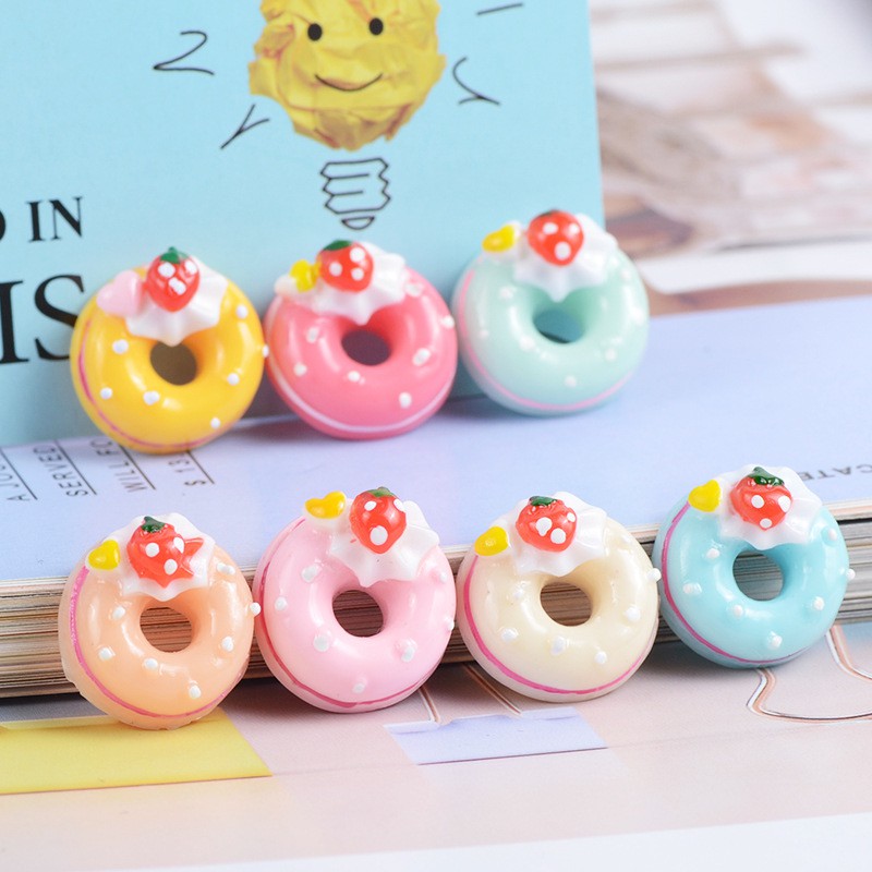 sticker donut - phụ kiện handmade ốp lưng