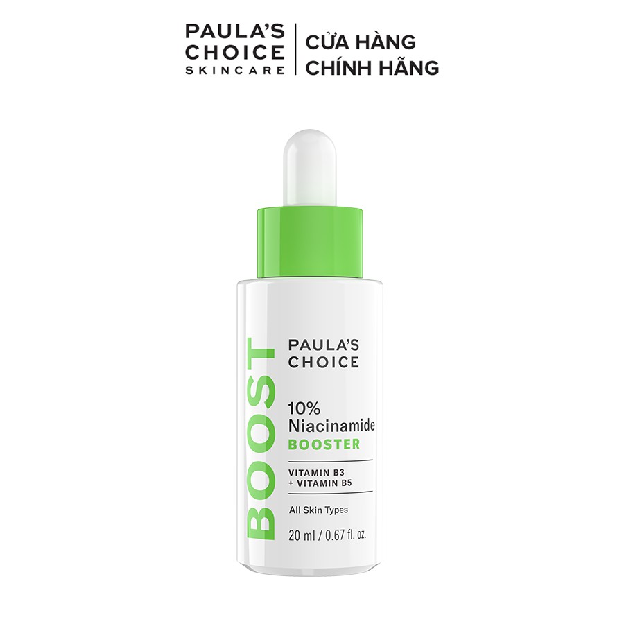 Tinh chất thu nhỏ lỗ chân lông Paula's Choice 10% Niacinamide Booster 20ml mã 7980