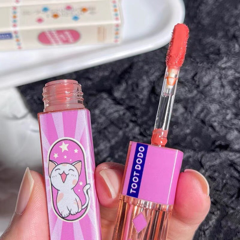 Son kem bóng TOOT DODO mềm mướt Beautiful Water Light Mirror Lip Glaze căng mọng CARVAZI Tarot Liuguang Lip Glaze TODO04