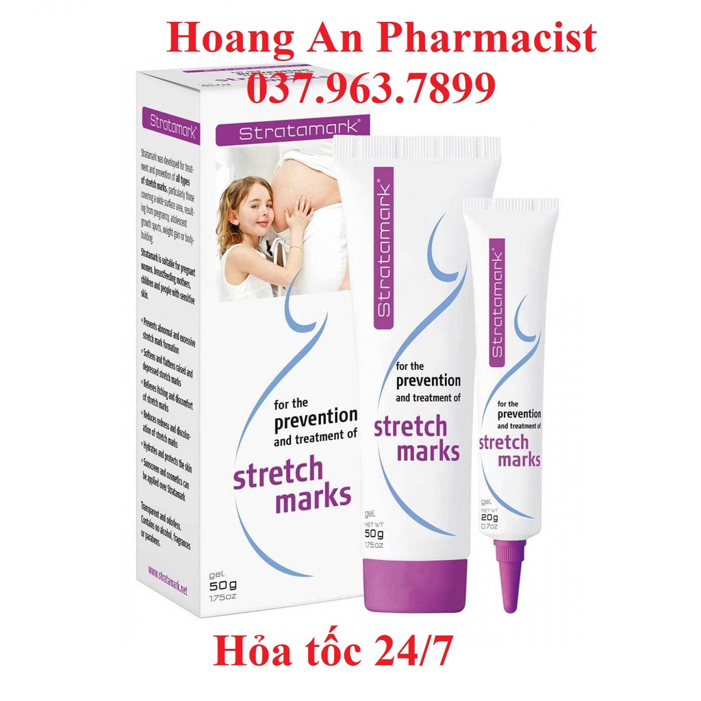 Stratamark Silicone gel rạn da duy nhất  được FDA phê duyệt đã có chứng minh lâm sàng trên người đến từ Thụy Sĩ