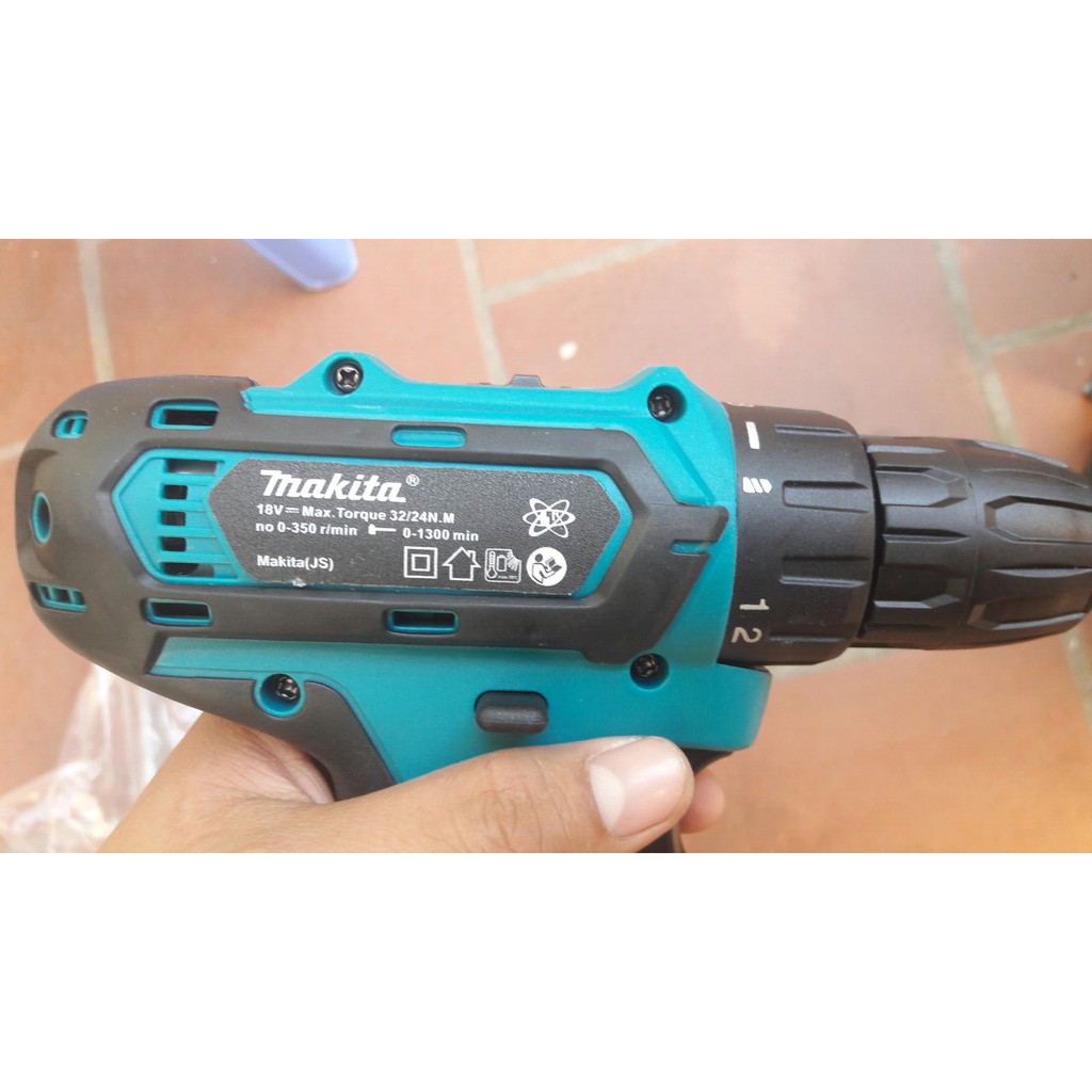 MÁY KHOAN MAKITA 18V- 1 PIN- GIÁ RẺ NHẤT THỊ TRƯỜNG-1 PIN