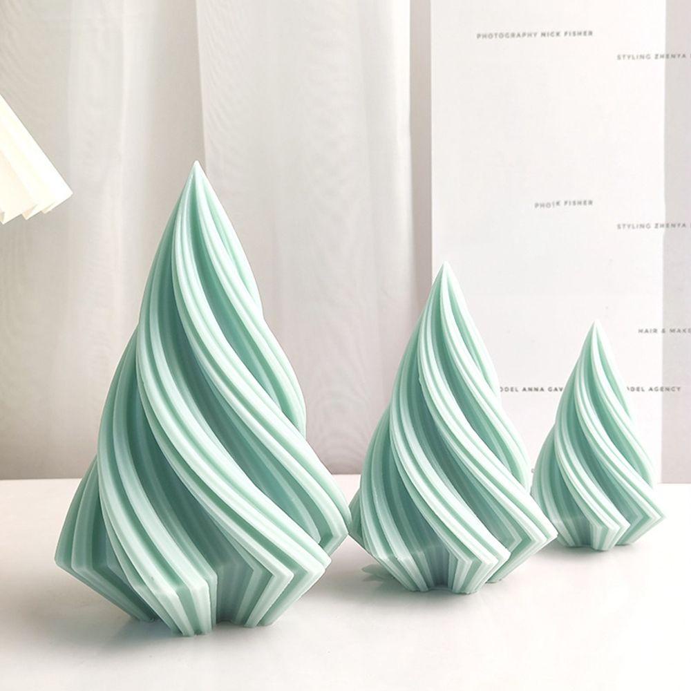 YIYU Khuôn Silicone Tạo Hình Làm Xà Phòng Hình Nón Cỡ Lớn Dễ Sử Dụng