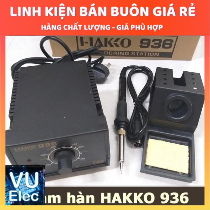 Bộ Trạm hàn Hakko 936 Chính Hãng FULL