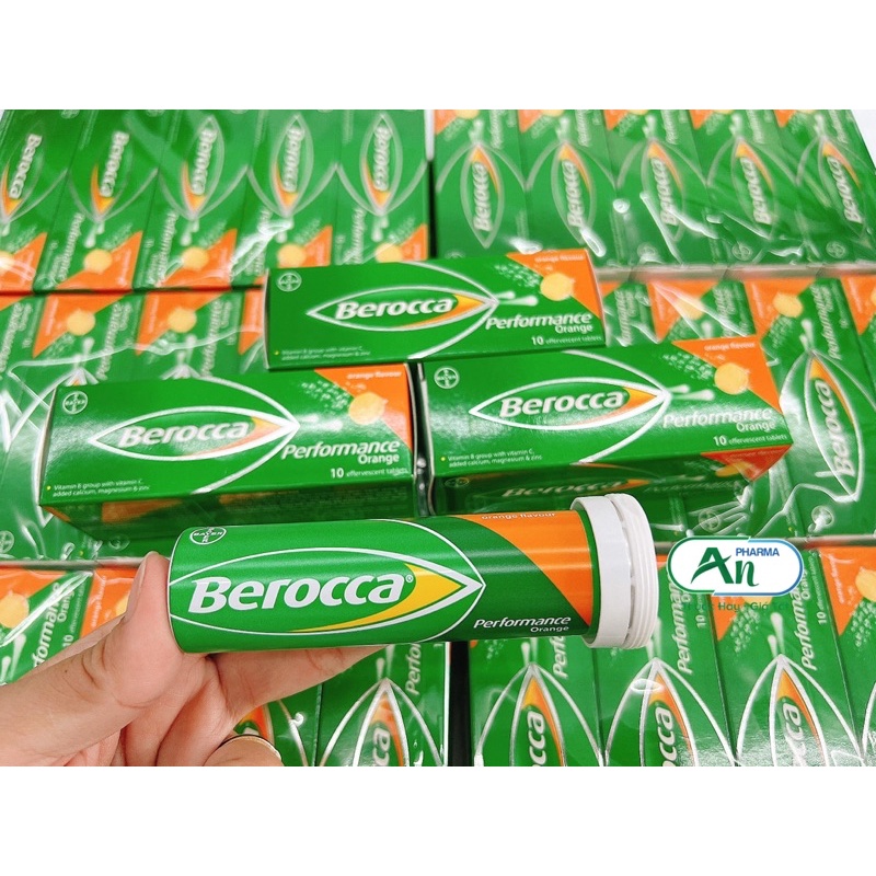 [Mã 44FMCGSALE1 giảm 10% đơn 250K] [CHÍNH HÃNG] Viên Sủi Berocca vị cam