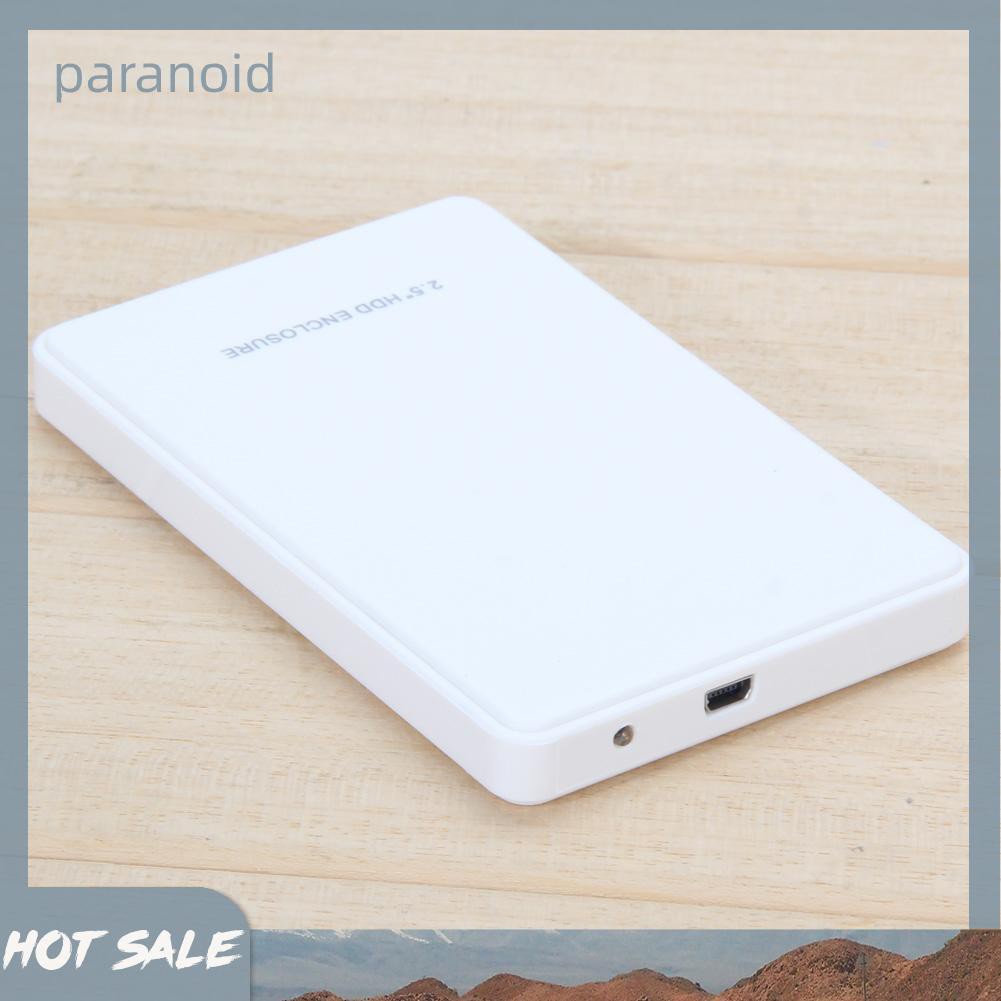 Hộp Đựng Ổ Cứng Ngoài 2.5in USB 2.0 SATA Hd HDD Ốp | BigBuy360 - bigbuy360.vn