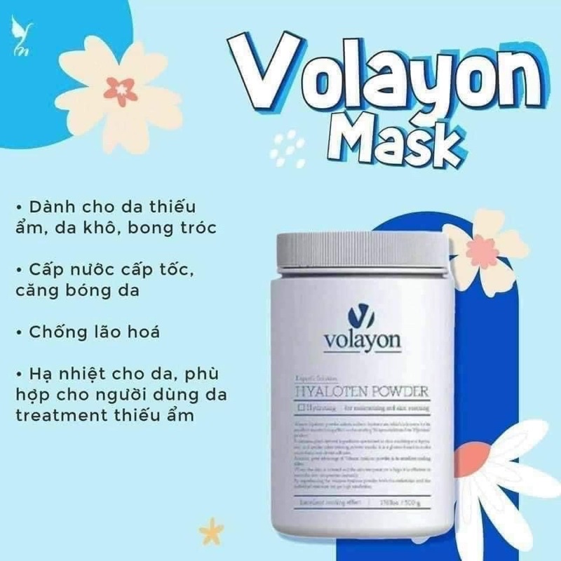Mặt nạ cao cấp VOLAYON phục hồi cấp ẩm ngừa mụn, chống lão hoá