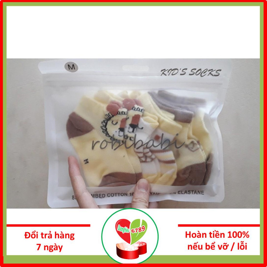 Set 5 đôi tất dạng lưới cho bé từ 0-3 tuổi- MẪU 2020 - Bảo hành 1 đổi 1 trong 3 tháng - Duonghieu6789