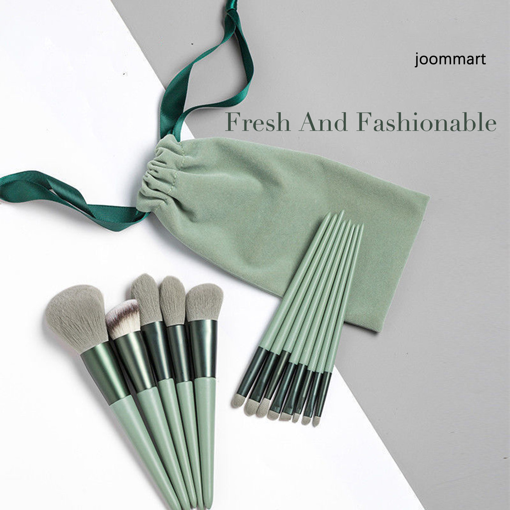 【JM】13Pcs Contour Brush Comfortable Exquisite Stylish Makeup Brush for Beauty