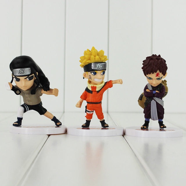 Set 6 Mô Hình Phim Hoạt Hình Naruto phiên bản Q