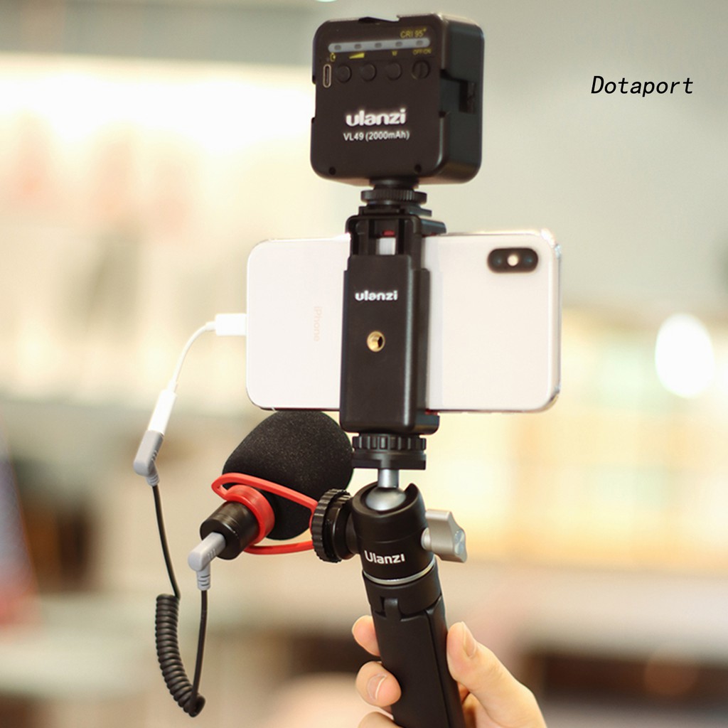 Đầu Gắn Chân Máy Ảnh Tripod Dành Cho Điện Thoại Thông Minh Dslr