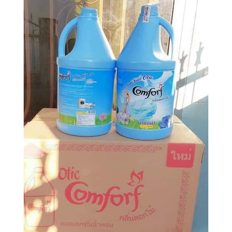Nước Xả Vải COMFORT OTIC 3.8L Siêu Tiết Kiệm Cho Gia Đình - Cực Thơm- Chuẩn Comfort- Hàng Chính Hãng