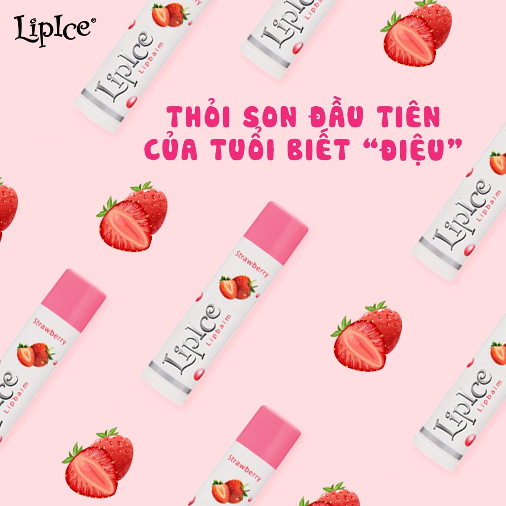 Son Dưỡng LipIce 4.3g - Hương Dâu