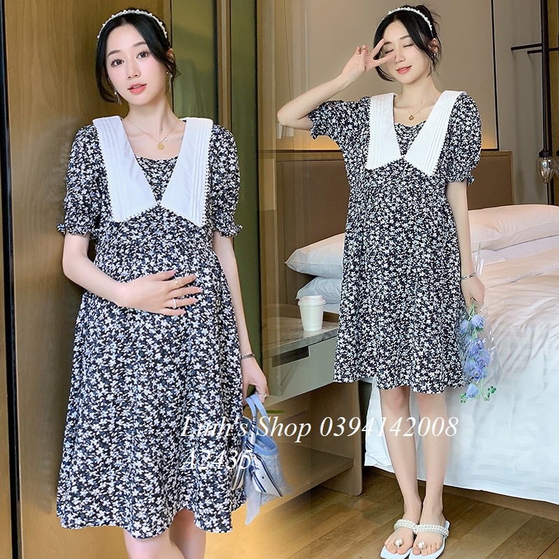 Váy Bầu Đầm Bầu Xinh A2435