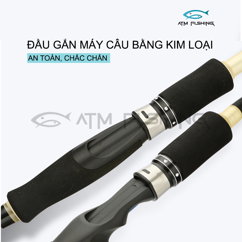 Cần Cân Lure Knight Kèm 2 Ngọn Siêu Bền, Giá Siêu Rẻ