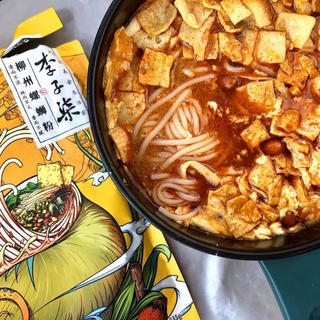 Bún ốc Liễu châu cay tê chuẩn vị