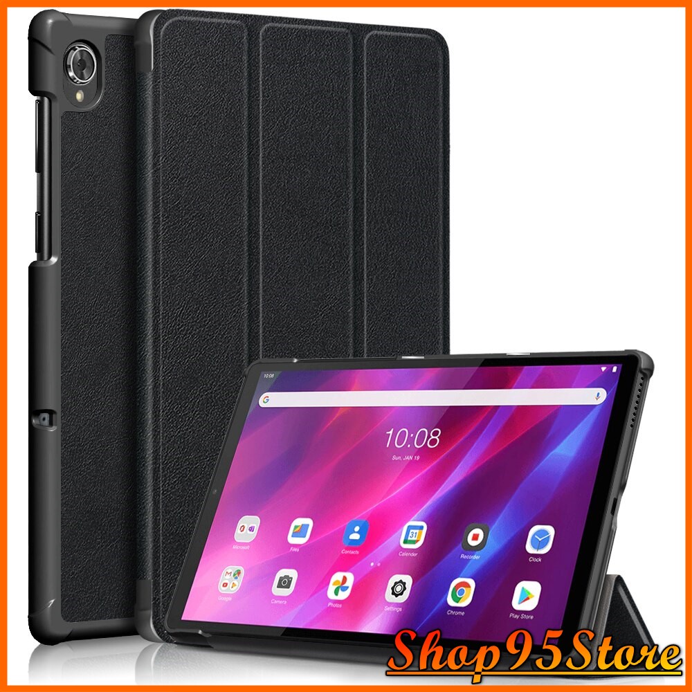Bao da máy tính bảng PU từ tính cho Lenovo Tab K10 TB- X6C6 2021 10.3inch