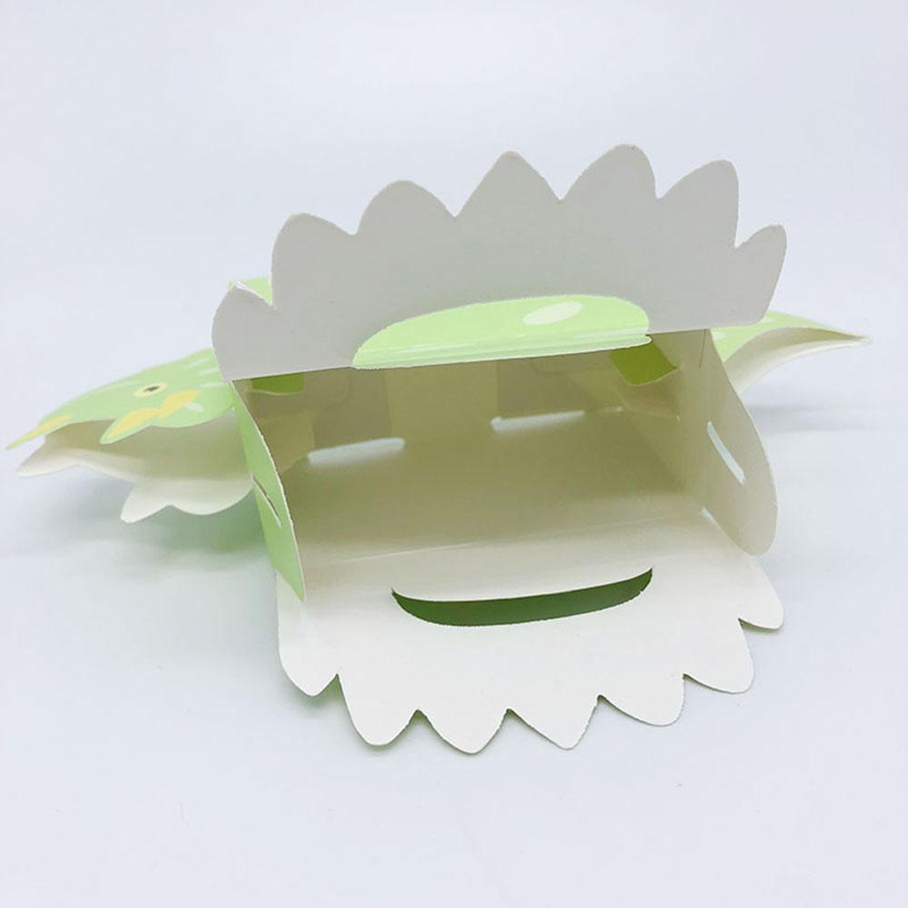 Set 24 Hộp Giấy Đựng Bánh Kẹo Hình Khủng Long Dễ Thương