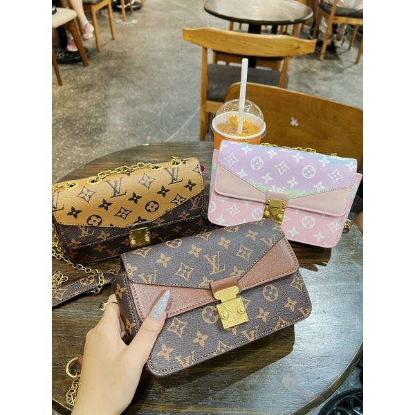 Túi Xách Nữ Đeo Chéo Hoạ Tiết Eo Vì, Túi Xách Nữ Dây Pha Xích