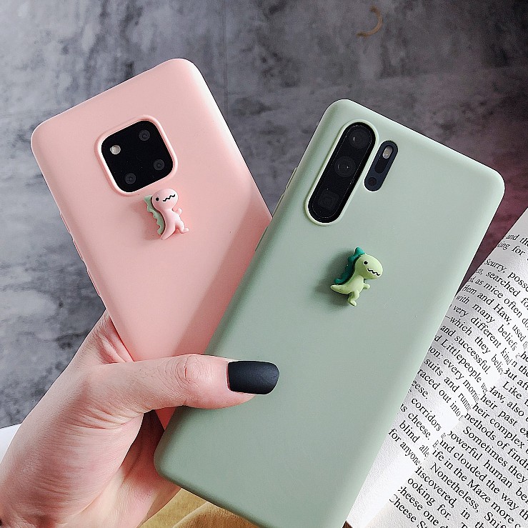 Ốp điện thoại dẻo gắn hình 3D cho Samsung Galaxy S10 S9 S8 S7 Edge Note 5 8 9 10 Pro 7 S10e S20 Ultra