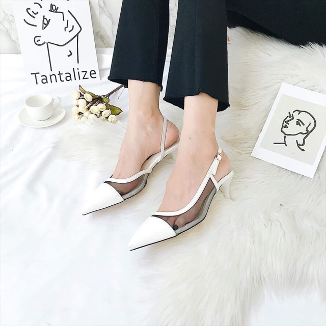 Slingback mix ren 5P❤️