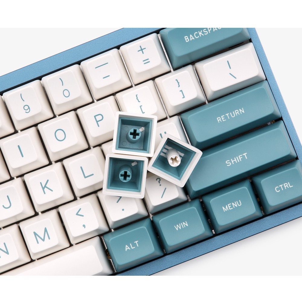 [Mã SKAMSALE03 giảm 10% đơn 200k] Bộ nút bàn phím SA Maxkey Green White 131 nút