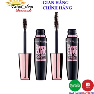 Mascara Dài Mi và Cong Mi Maybelline New York Hyper Curl Waterproof Chuốt Mi Đen