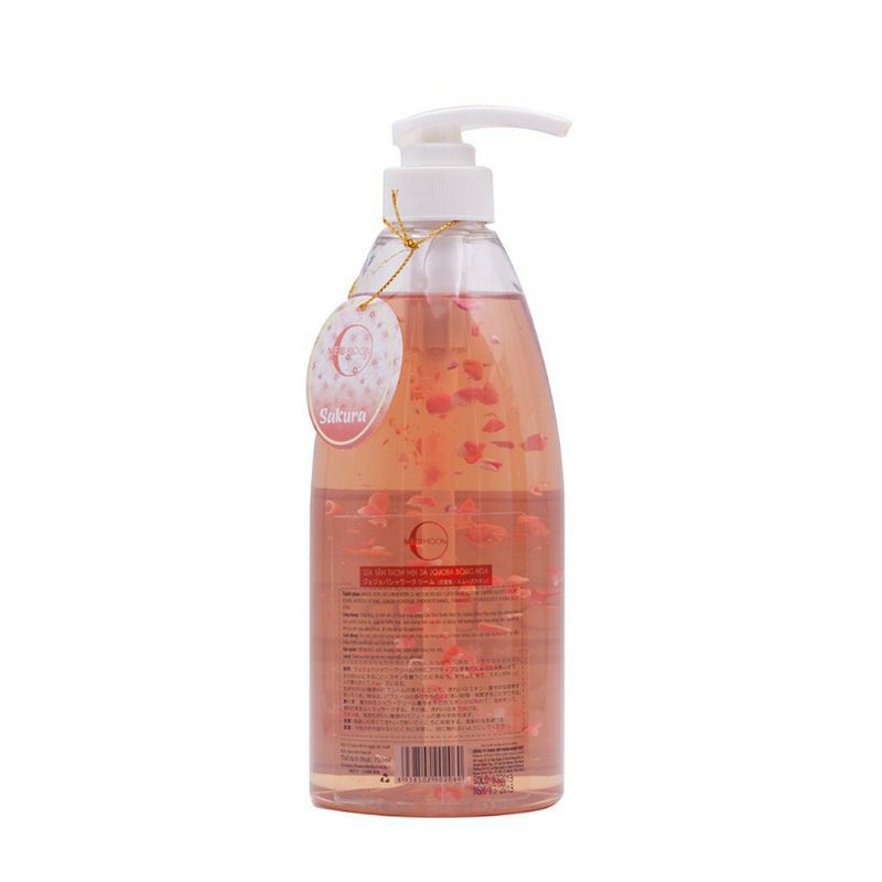 Sữa Tắm Gel Dưỡng Trắng Thơm Mịn Da JoJoBa Sakura 750ml Sakura