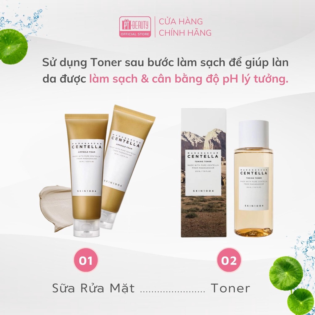 Nước Hoa Hồng Skin1004 Madagascar Centella Hyalucica Brightening Toner 210ml