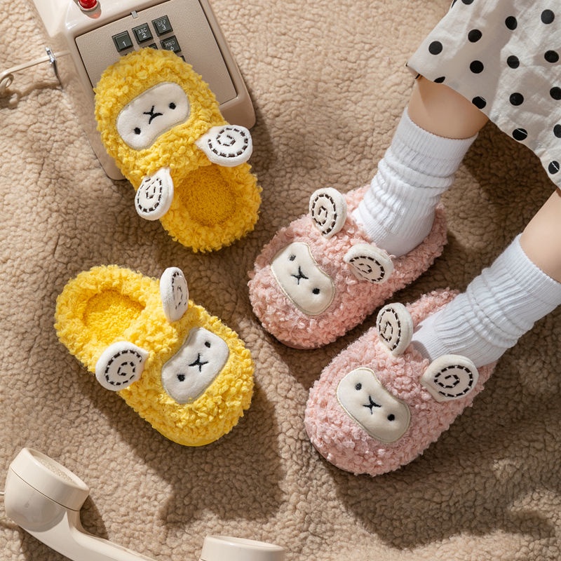 Dép bông đi trong nhà dễ thương cho bé