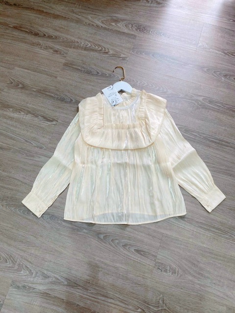 Áo sơ mi OGANZa màu be | BigBuy360 - bigbuy360.vn