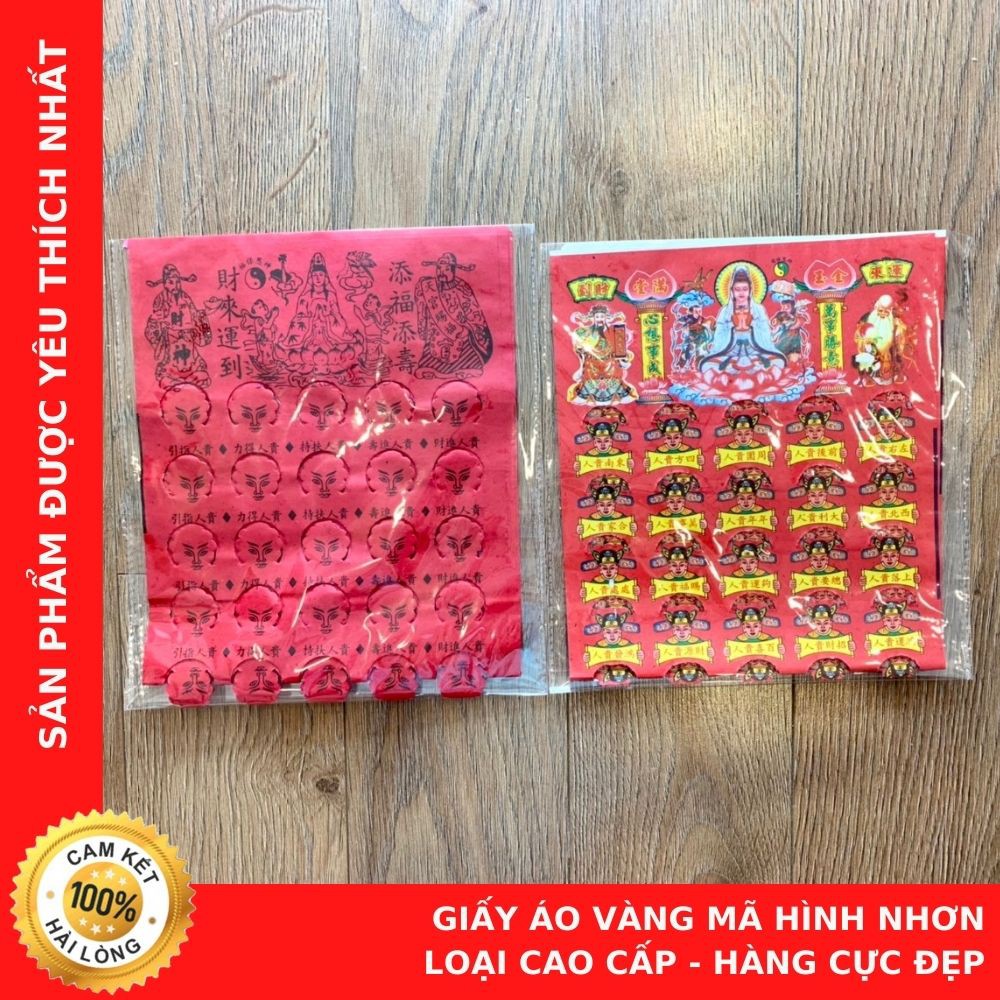 Giấy Áo Hình Nhơn - Loại Cao Cấp - Cửa Hàng Vàng Mã Chú Sa Di Hoan Hỉ