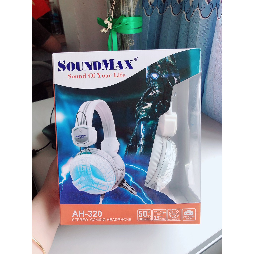 TAI NGHE CHỤP TAI SOUNDMAX AH320