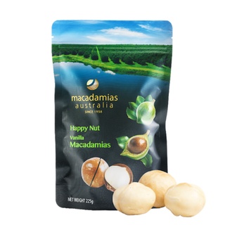 Hạt Macadamias Australia Vị Vanilla 225g